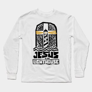 Jesus is my lighthouse Long Sleeve T-Shirt